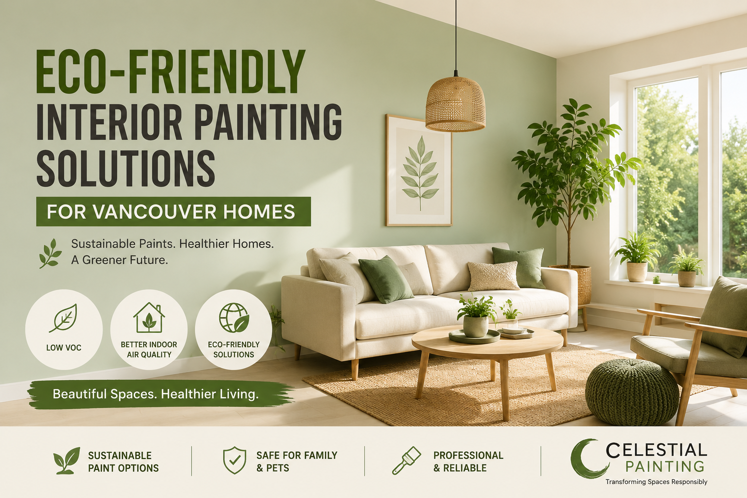 Eco-Friendly Interior Painting Solutions for Vancouver Homes